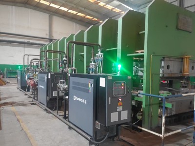 油溫機在橡膠硫化機平板加熱中的應用